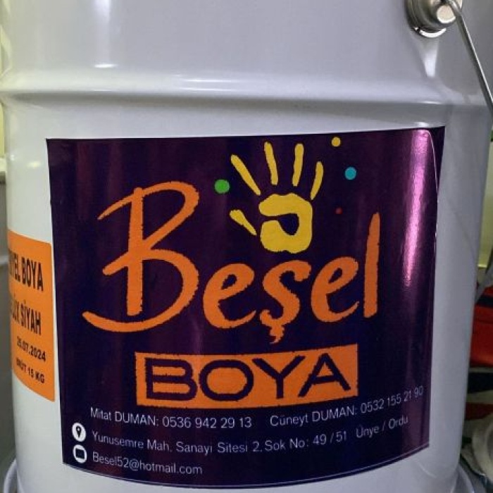 BEŞEL BOYA YOL ÇİZGİ BOYASI SARI 2.5KG