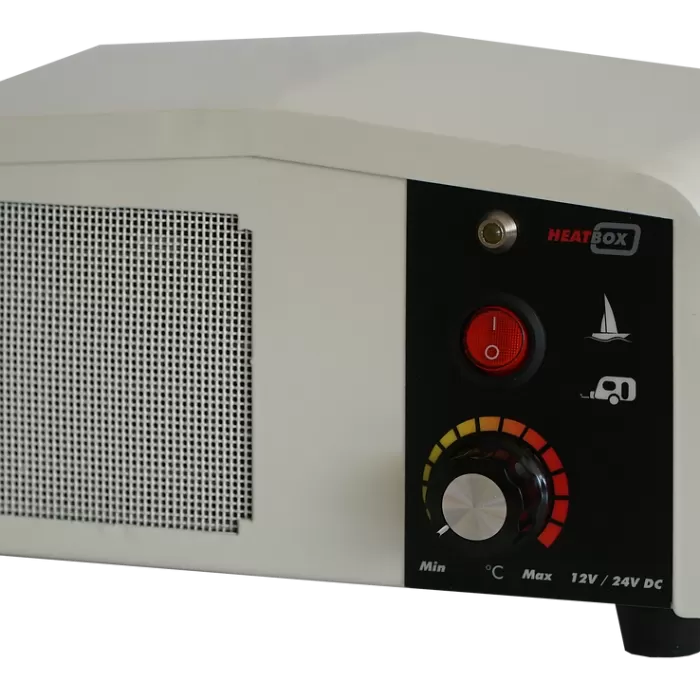 Heatbox Mini 24V 200W - 400W Krem Fanlı Isıtıcı
