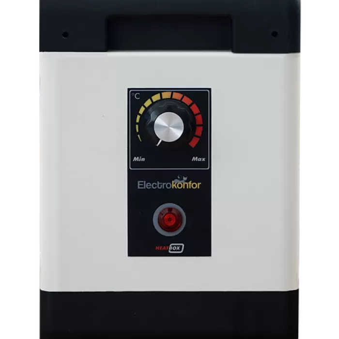 Heatbox Mini 2000W Füme ve Krem Fanlı Isıtıcı