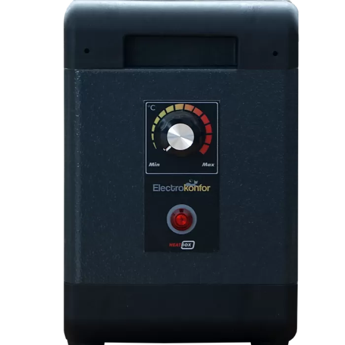 Heatbox Mini 2000W Füme ve Krem Fanlı Isıtıcı