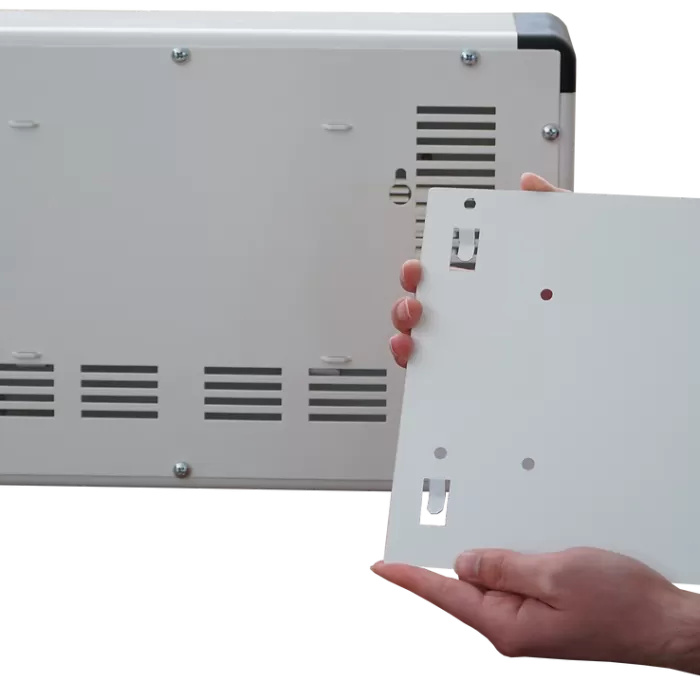 Heatbox Board 1000W - 2000W Krem ve füme Fanlı Isıtıcı