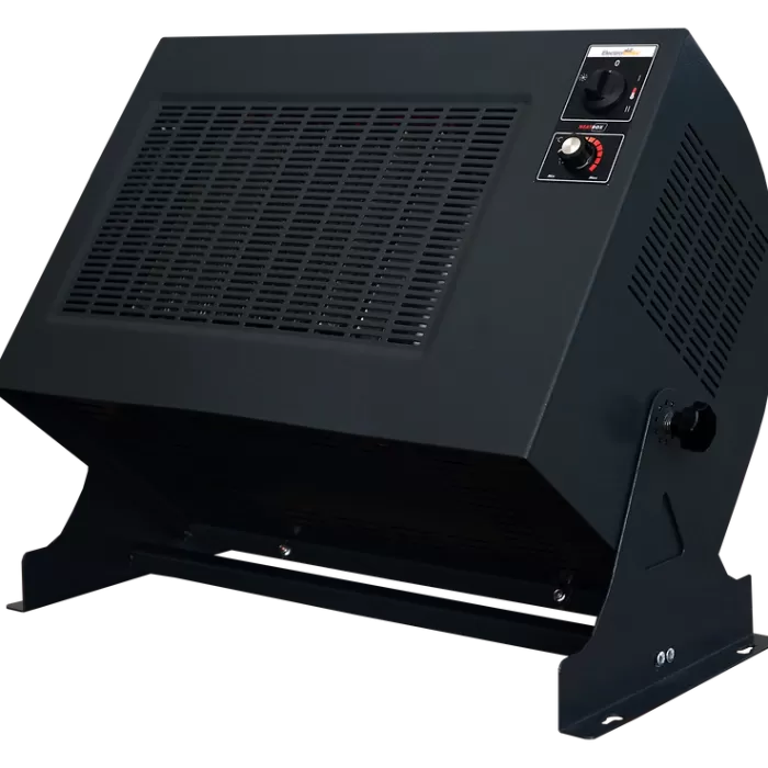 Heatbox Pro 6000W - 12000W Füme ve Krem Fanlı Isıtıcı
