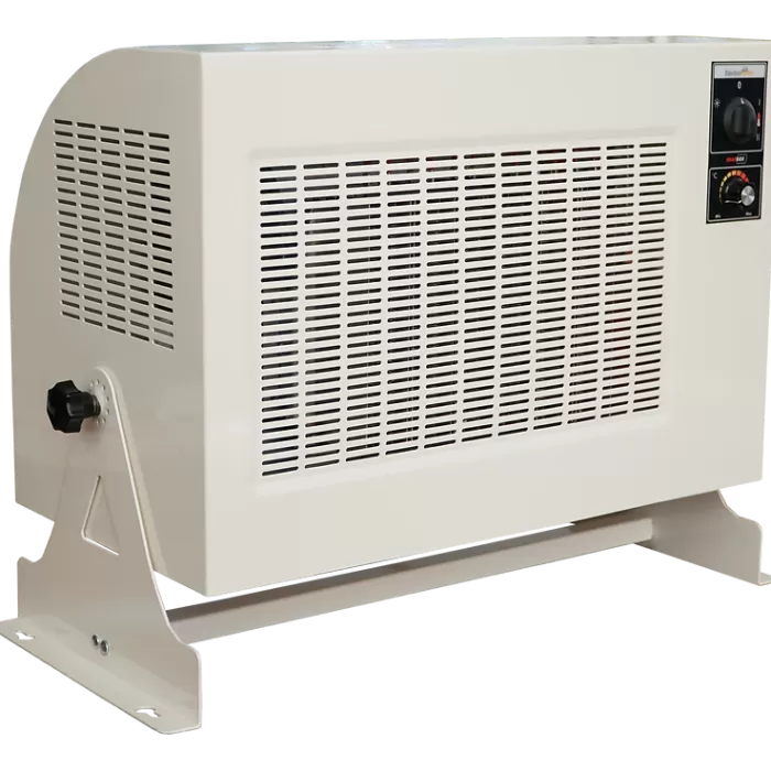 Heatbox Pro 6000W - 12000W Füme ve Krem Fanlı Isıtıcı