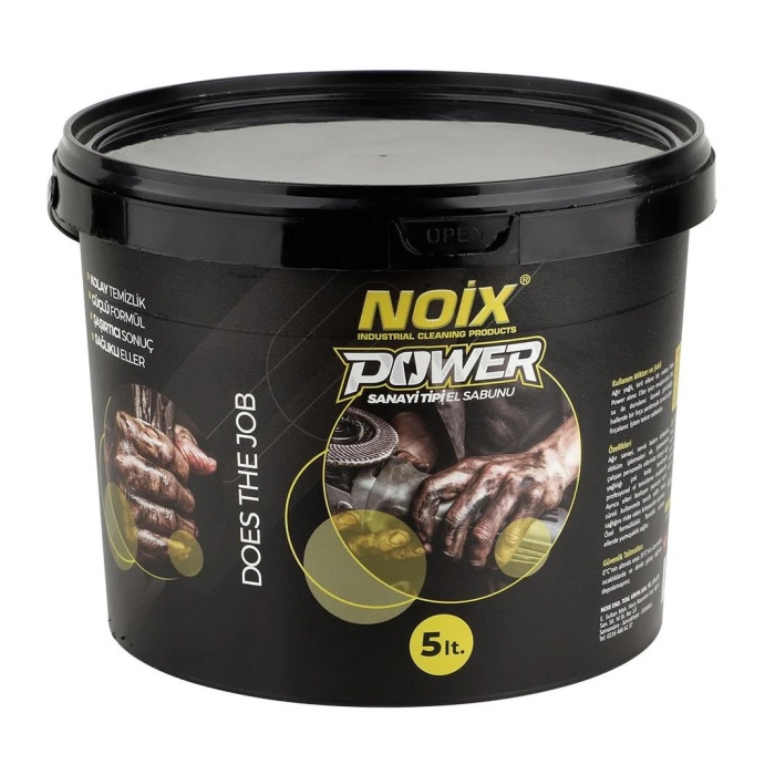 NOİX POWER SANAYİ TİPİ PONZALI EL TEMİZLEME KREMİ