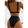  Özel Kumaş Bikini Üstü Siyah