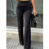 Kadın Yüksek Bel Geniş Paçalı Ithal Krep Pantolon