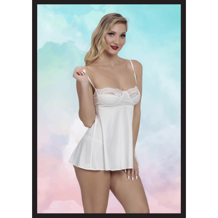 Dantel Detaylı Seksi Mini Elbise