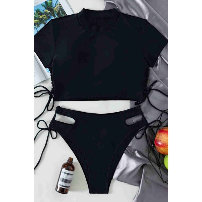  Özel Tasarım Bikini Takım Siyah