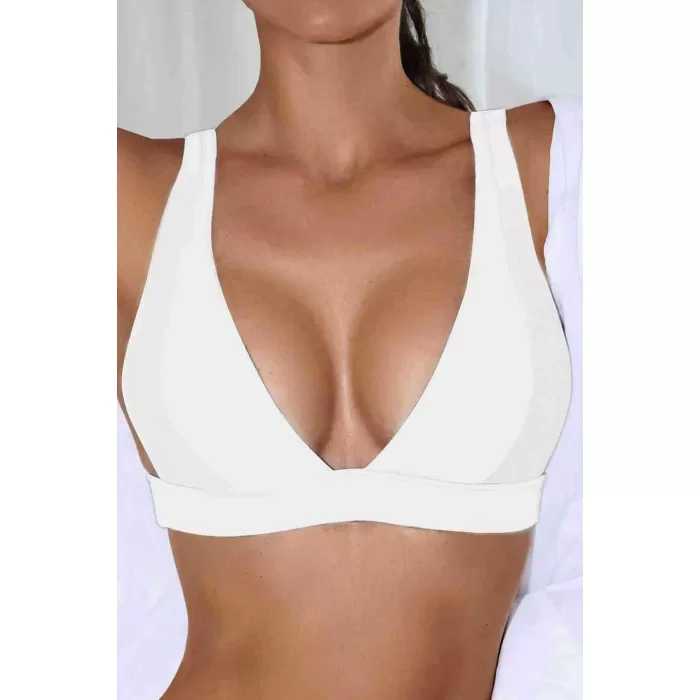  Bikini Üstü Beyaz