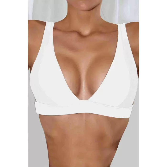  Bikini Üstü Beyaz