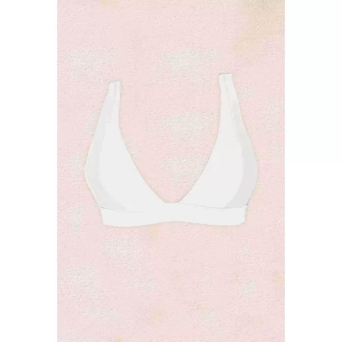  Bikini Üstü Beyaz