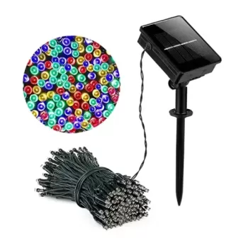 11m 100 LED Solar RGB Işık