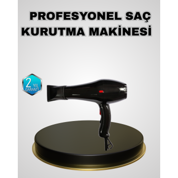 Profesyonel 2200W Fön Makinesi Soğuk Sıcak Üflemeli İki Kademeli