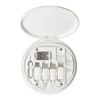 KYL06 SN06 3in1 Kablo ve Kart Düzenleyici - Beyaz