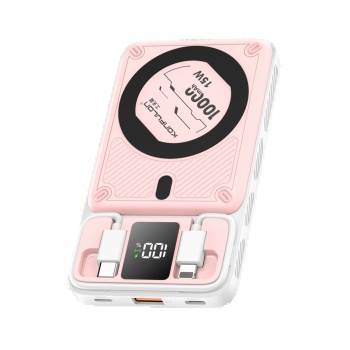 KYL06 M25W 10.000 mAh 20W PD Magsafe Powerbank - Pembe
