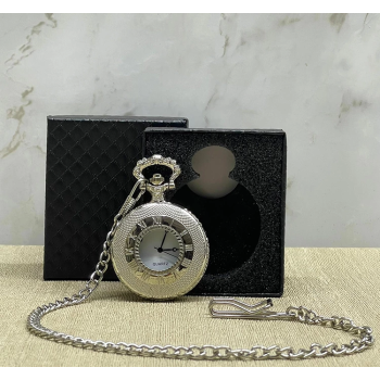 Özel Kutulu Gümüş Köstekli Saat Alk4660