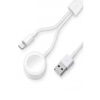 KYL06 AC08 2in1 Kablosuz Şarj Apple Watch 1/2/3/4/5/6/7/8/SE
