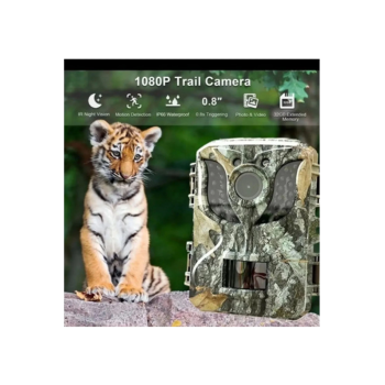 Fotokapan Kamera 16mp Full Hd 1080p Gece Görüşlü 2 Inç Lcd Ekran Su Geçirmez