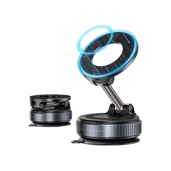 360 Dönebilen Ayarlanabilir Araç Içi Tutucu Kullanılabilen Vakumlu K007 Magsafe Telefon Tutucu
