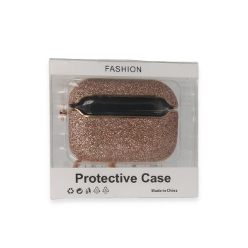 KYL06 Airpods Pro (1.nesil) Spell Simli Kılıf - Rose Gold