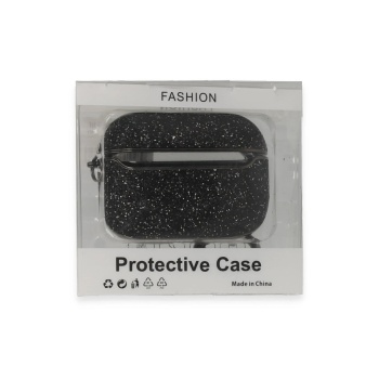 KYL06 Airpods Pro 2 (2.nesil) Spell Simli Kılıf - Siyah