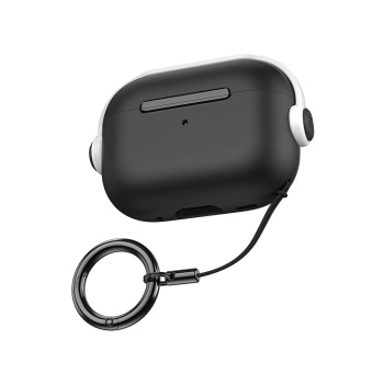 KYL06 Airpods Pro 2 (2.nesil) Cool Kılıf - Siyah-Beyaz