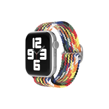 KYL06 Apple Watch 38mm Star Kordon - Gökkuşağı 1