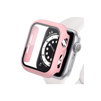KYL06 Apple Watch 44mm Camlı Kasa Ekran Koruyucu - Rose