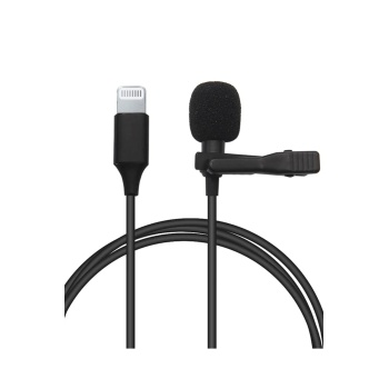 KYL06 Lightning 2 Metre Double Mikrofon - Siyah