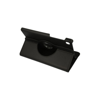 KYL06 Samsung Galaxy T220 Tab A7 Lite 8.7 Kılıf 360 Tablet Deri Kılıf - Siyah