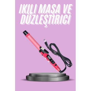 Saç Düzleştirici Ve Maşa İkili Saç Şekillendirici Tüm Saç Tiplerine Uygun