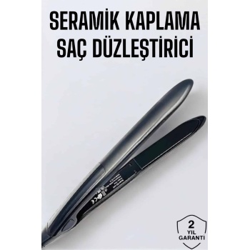 Saç Düzleştirici Led Ekranlı Isı Ayarlı Seramik Kaplama Profesyonel