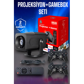 Bluetooth ve Yüksek Çözünürlükle Donatılmış Kompakt Projeksiyon Cihazı