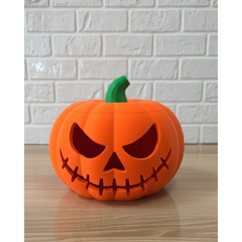 23×15 cm Korku Temalı Balkabağı Biblo Dekoratif Ev Ofis Süs Eşyası