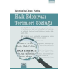 Halk Edebiyatı Terimleri Sözlüğü