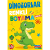 Renkli Boyama Dinozorlar