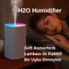 H2O Humidifier 400 Ml Ulrasonik Hava Nemlendirici