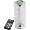 Kristal Masa Lamba LED Bluetooth Hoparlör Uzaktan Kumandalı