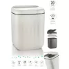 Akıllı Sensörlü Çöp Kovası Teknolojik Ofis Banyo Mutfak 20l Uv Işık Antibakteriyel Koku Geçirmez
