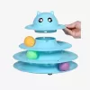 PetZoom Kedi Başlıklı 3 Katlı Kedi Oyuncağı