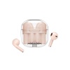 KYL06 LS-09 Bluetooth 5.3 TWS Kablosuz Airpods Kulaklık - Pembe