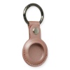 KYL06 Airtag Anahtarlık Deri Kılıf - Rose Gold