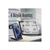 KYL06 S90 4in1 Kablosuz Şarj Masaüstü Set - Siyah