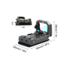 Vism Flipdot Reflex M2 Red Dot Sight  Katlanabilir Optik,  İçin 22mm Reflex Nişangâh