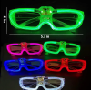 Kırmızı Led Işıklı Parti Gözlüğü 3 Modlu – Glow  Gece Eğlence Gözlüğü
