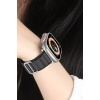 KYL06 Apple Watch Ultra 49mm Mountain Kordon - Siyah-Turuncu