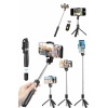 Cep Telefonu Tripod Standı Manyetik Selfie Sopa Bluetooth Uzaktan Kumandalı