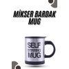 Karıştırıcı Özellikli Mikser Kupa Bardak Kompakt Taşınabilir Mug
