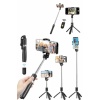 Cep Telefonu Tripod Standı Manyetik Selfie Sopa Bluetooth Uzaktan Kumandalı