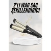 Saç Şekillendirici Wag Maşa Su Dalga Maşası Tüm Saç Tiplerine Uygun